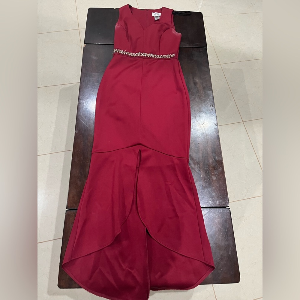 Red dress size small